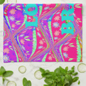 Linge De Cuisine Brésil Belle Samba couleurs traditionnelles (Plié)