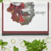 Linge De Cuisine Bretagne Espagne Noël (Plié)