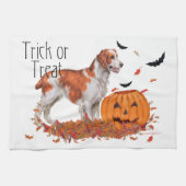Linge De Cuisine Bretagne Halloween (Horizontal)