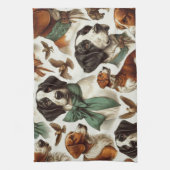 Linge De Cuisine Bretagne vintage sans fil (Vertical)