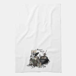 Linge De Cuisine BREW de SORCIÈRES vintage moderne de Halloween