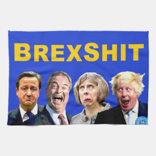 Linge De Cuisine BREXSHIT, drôle de message anti Brexit referendum
