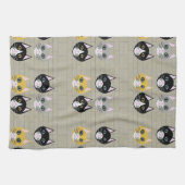 Linge De Cuisine Brick de chats (Horizontal)