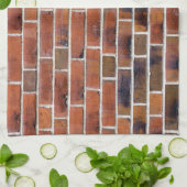 Linge De Cuisine Brick wall with joints (Plié)