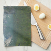 Linge De Cuisine Bridalveil Falls et Half Dome à Yosemite (Quart Plié)