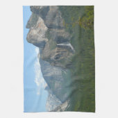 Linge De Cuisine Bridalveil Falls et Half Dome à Yosemite (Vertical)