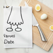 Linge De Cuisine Bride I do (Quart Plié)