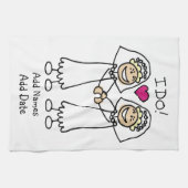 Linge De Cuisine Bride I do (Horizontal)