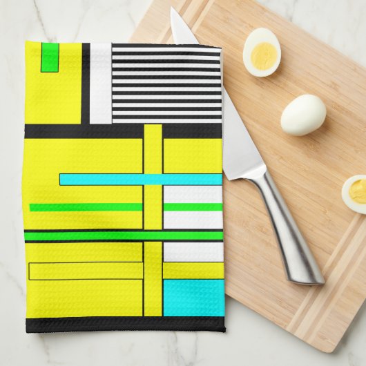 Linge De Cuisine Bright abstract (Quart Plié)