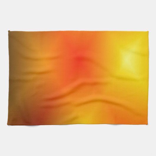 Linge De Cuisine Bright Burn Orange (Horizontal)