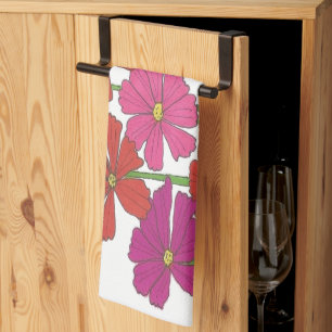 Linge De Cuisine Bright Cosmos Floral Print
