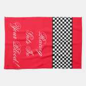 Linge De Cuisine Bright Red Racing Theme Shop (Horizontal)