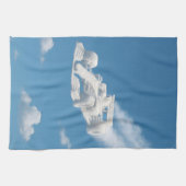 Linge De Cuisine Bring me blue sky and fluffy white clouds whims (Horizontal)