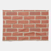 Linge De Cuisine Briques rouges (Horizontal)