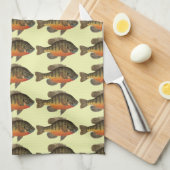 Linge De Cuisine Brise de Bluegill (Quart Plié)