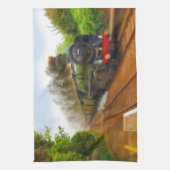 Linge De Cuisine British Railway Steam Train pour Trainspotspotters (Vertical)