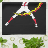 Linge De Cuisine Broc du base-ball des femmes (Plié)