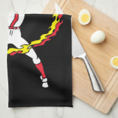 Linge De Cuisine Broc du base-ball des femmes (Quart Plié)