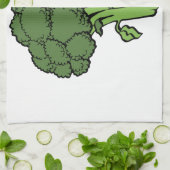 Linge De Cuisine Broccoli vert (Plié)