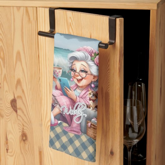 Linge De Cuisine Brochure pour petits et grands - Webby (Pliage en tiers)