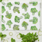 Linge De Cuisine brocoli - dispersé (Plié)