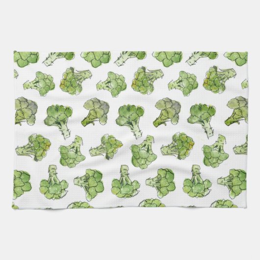 Linge De Cuisine brocoli - dispersé (Horizontal)
