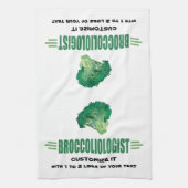 Linge De Cuisine Brocoli humoristique (Vertical)