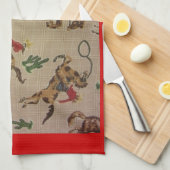 Linge De Cuisine Bronco (Quart Plié)