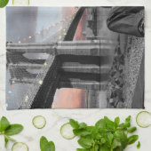 Linge De Cuisine Brooklyn B&W 2 (Plié)