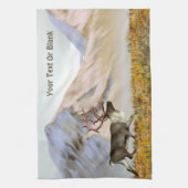 Linge De Cuisine Brooks Range Caribou (Vertical)