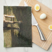 Linge De Cuisine Brown Blond, Deux Chevaux Miniatures, "Little Pony (Quart Plié)