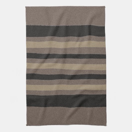 Linge De Cuisine Brown et noir (Vertical)