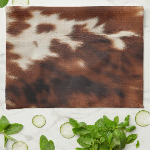 Linge De Cuisine Brown noir blanc