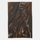 Linge De Cuisine Brown, noir et gris (Vertical)