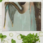 Linge De Cuisine Brown Pelican Birds of America Audubon (Plié)