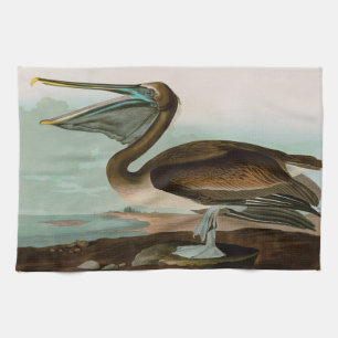 Linge De Cuisine Brown Pelican Birds of America Audubon Imprimer