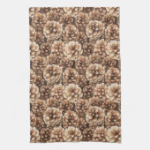 Linge De Cuisine Brown Pine Cones Nature  (Vertical)