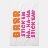 Linge De Cuisine BRRR COLLEZ-les ha, HAHA LES COLLENT ! (Vertical)