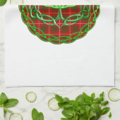 Linge De Cuisine Bruce Scottish Tartan Celtic Thistle (Plié)