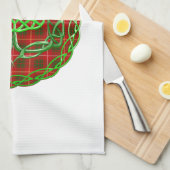 Linge De Cuisine Bruce Scottish Tartan Celtic Thistle (Quart Plié)