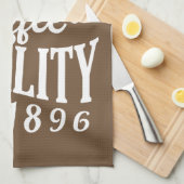 Linge De Cuisine Brûlé localement | Café de qualité supérieure (Quart Plié)