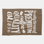 Linge De Cuisine Brûlé localement | Café de qualité supérieure (Horizontal)