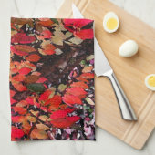 Linge De Cuisine Brûler Bush Abstrait (Quart Plié)