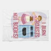 Linge De Cuisine Brûler les rôtis pas livres Drôle Lecteur (Horizontal)