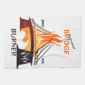 Linge De Cuisine Brûleur de pont professionnel (Horizontal)