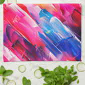 Linge De Cuisine brush strokes pattern 2 (Plié)