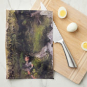 Linge De Cuisine Bruyère avec une brouette par Vincent van Gogh (Quart Plié)