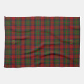 Linge De Cuisine Buccleuch Official Tartan avec monogramme / nom (Horizontal)