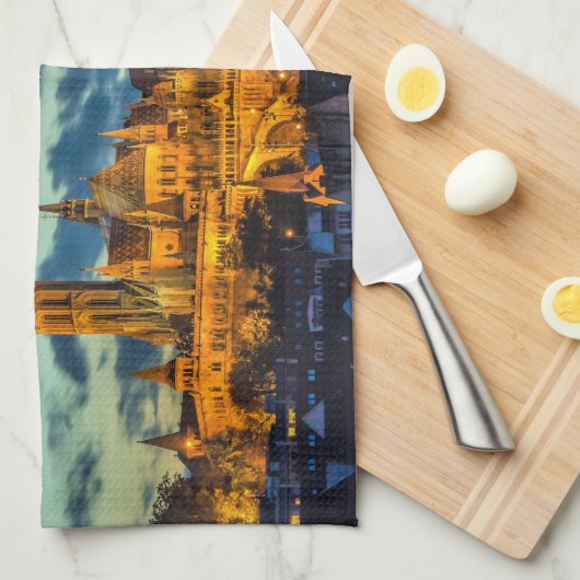 Linge De Cuisine Budapest, Hongrie (Quart Plié)