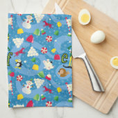 Linge De Cuisine Buddy le Motif de dessin animé Elf (Quart Plié)